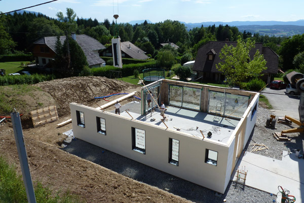 Construction Maison ossature bois-Annecy